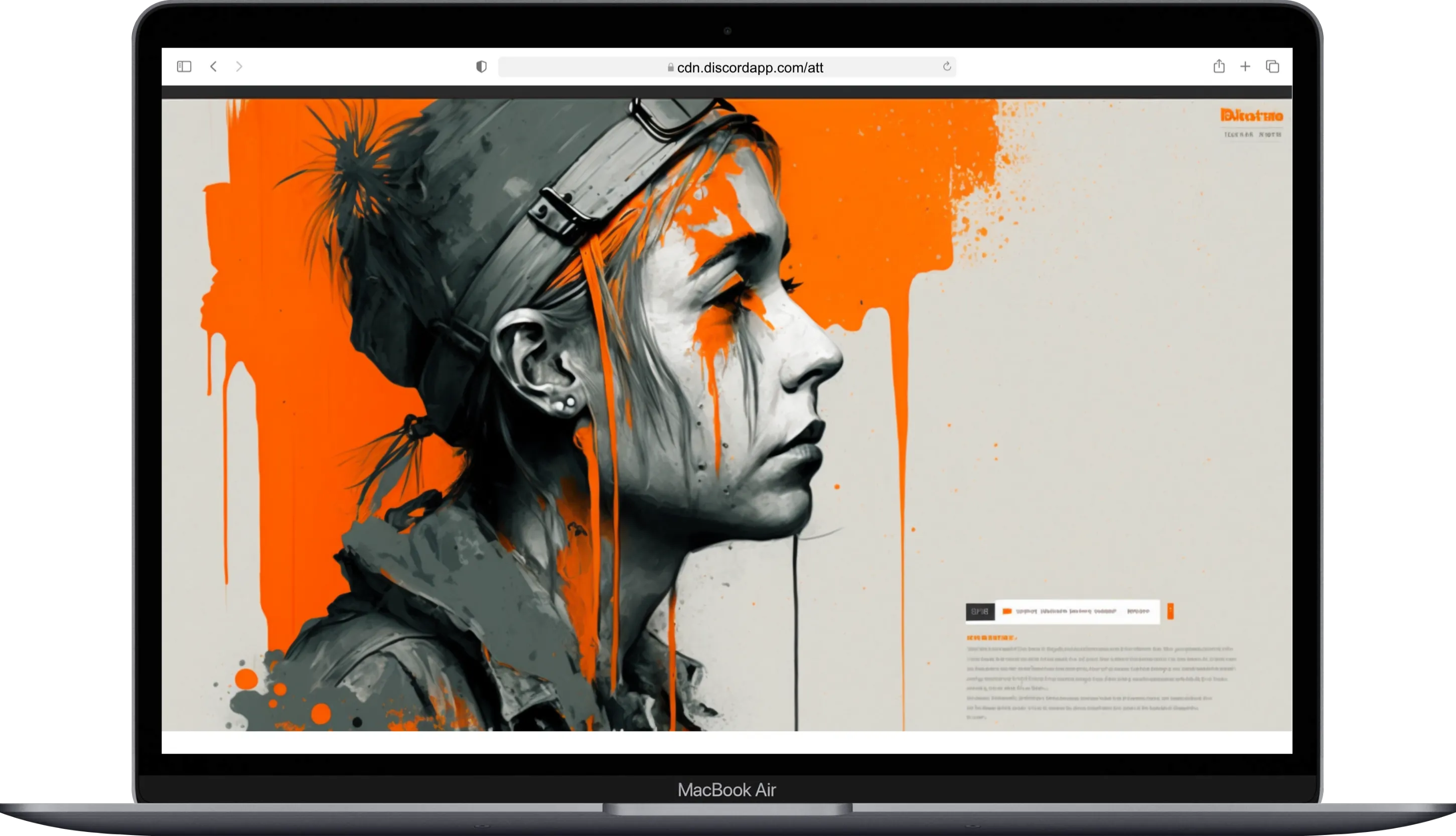 Webdesign Beispiel